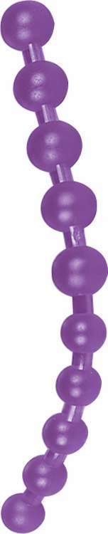Thai Jelly Anal Beads Purple