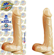 Lifeforms-8in W/ Balls And Suction Cup Flesh Default Title