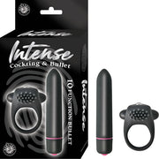 Intense Cockring & Bullet-blac K Default Title