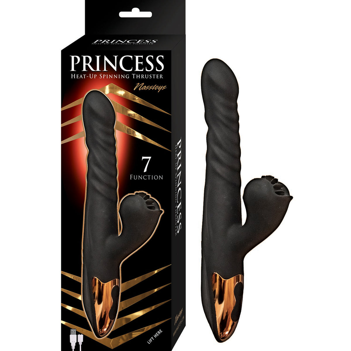 Princess Heat-up Spinning Thruster Black Default Title