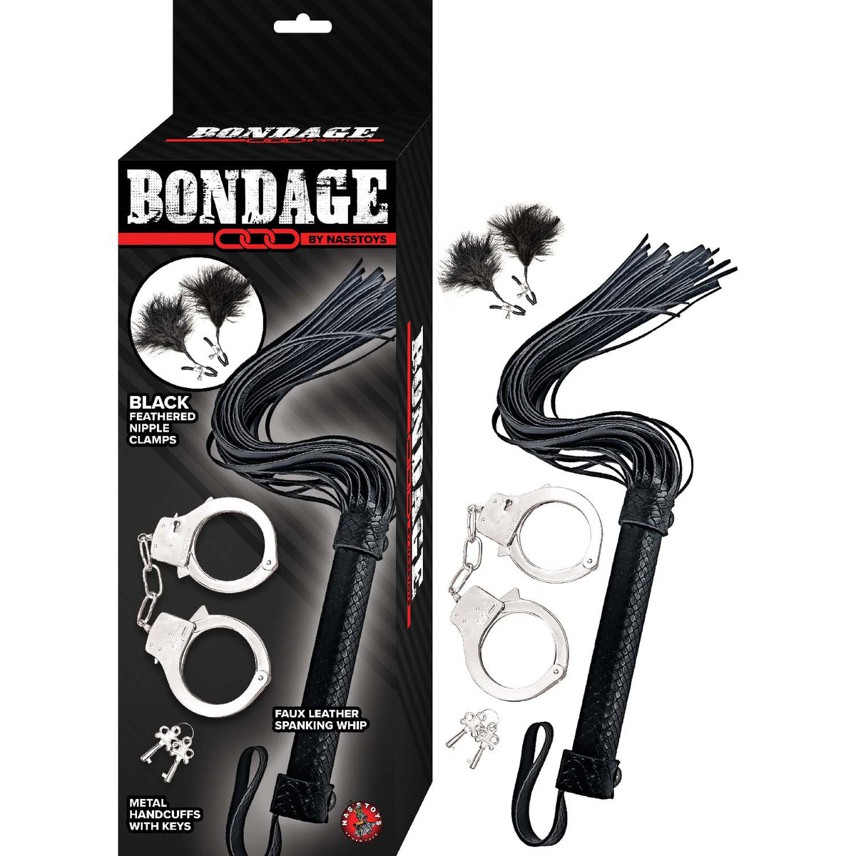 Bondage By Nasstoys Kit Black Default Title