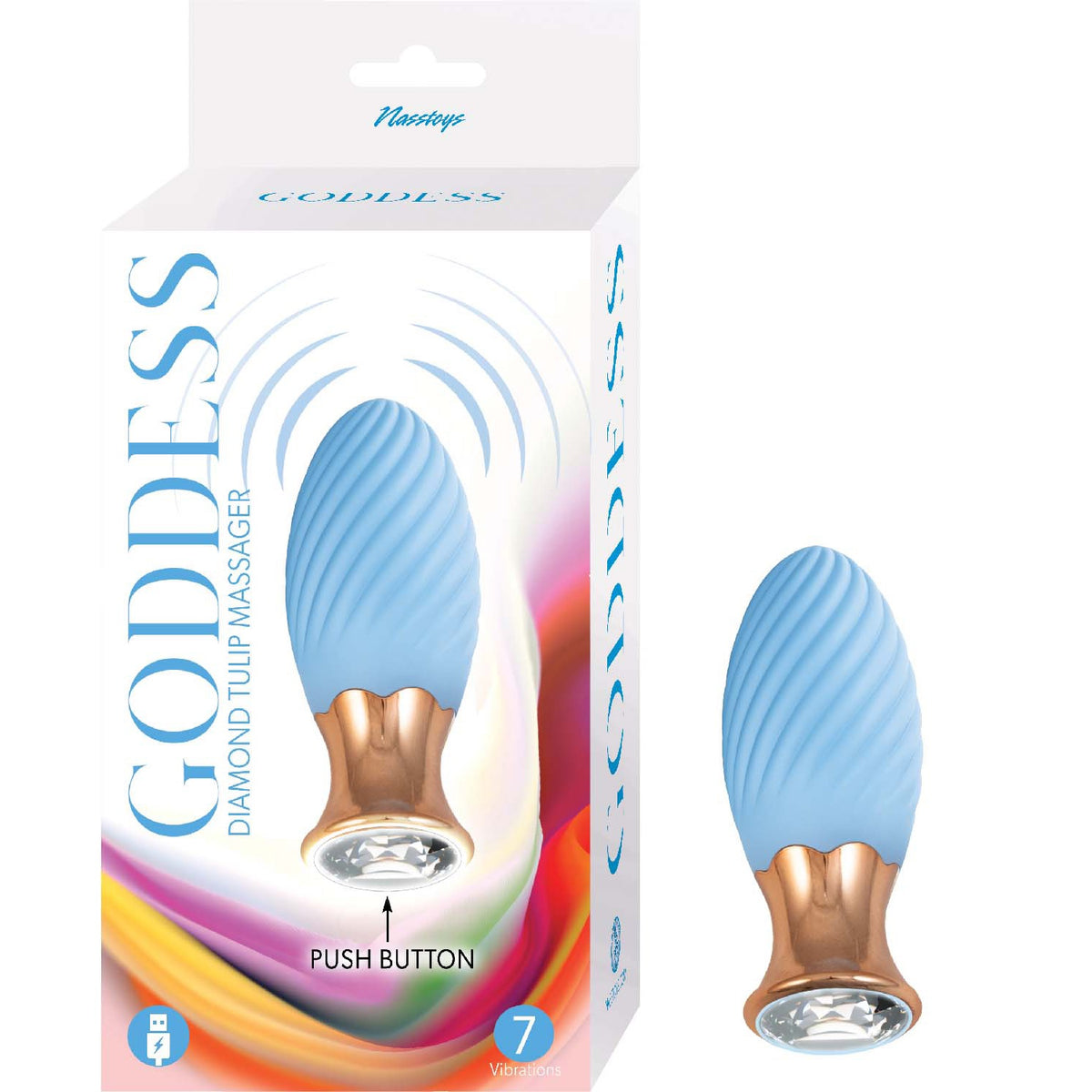 Goddess Diamond Tulip Blue Default Title