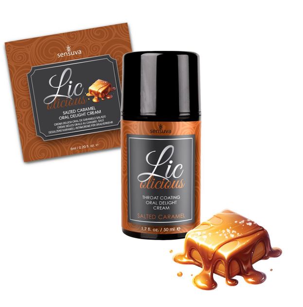 Lic O Licious Oral Delight Cream Salted Caramel 6ml Default Title