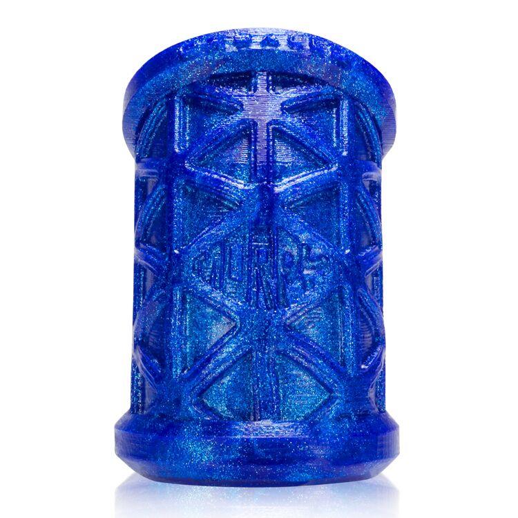 Morph Sleek Geometric Pattern Ballstretcher Oxballs Silicone Smoosh Blueballs