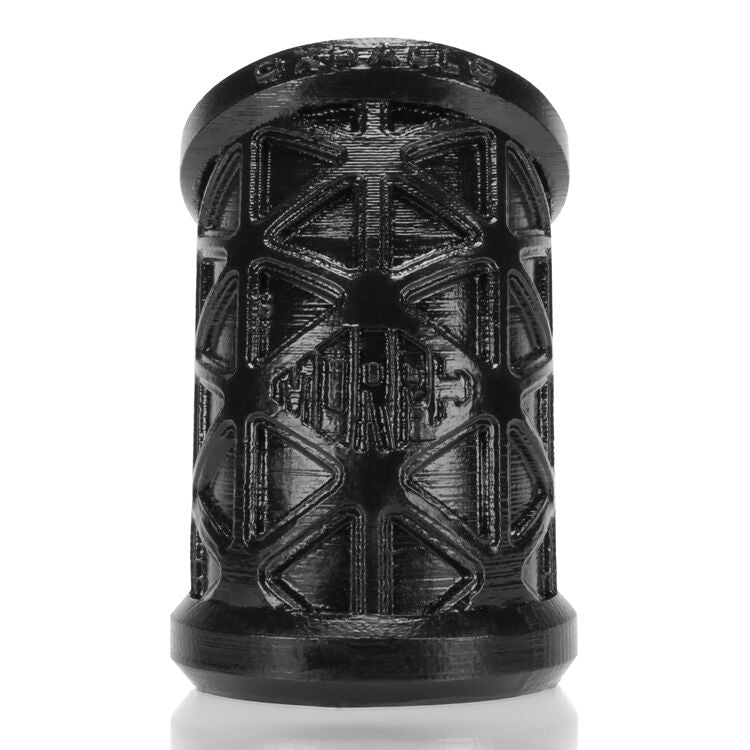 Morph Sleek Geometric Pattern Ballstretcher Oxballs Silicone Smoosh Black