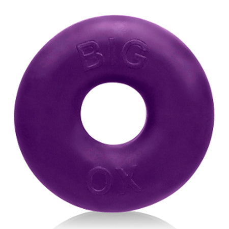 Big Ox Cockring Silicone/tpr Blend Eggplant Ice Default Title