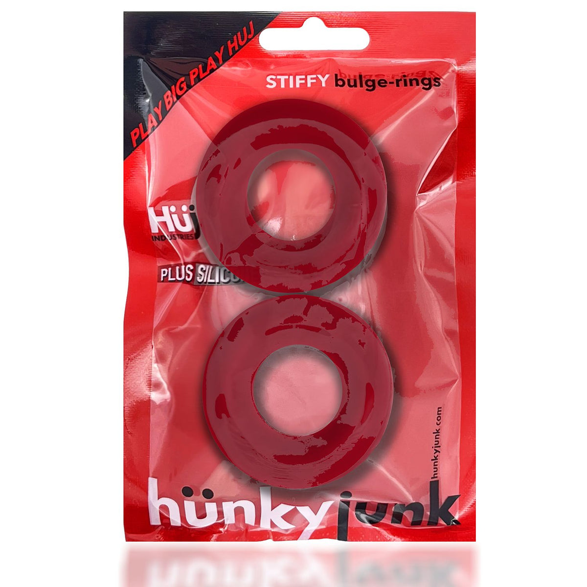 Stiffy 2-pack C-rings Ice Cherry Ice