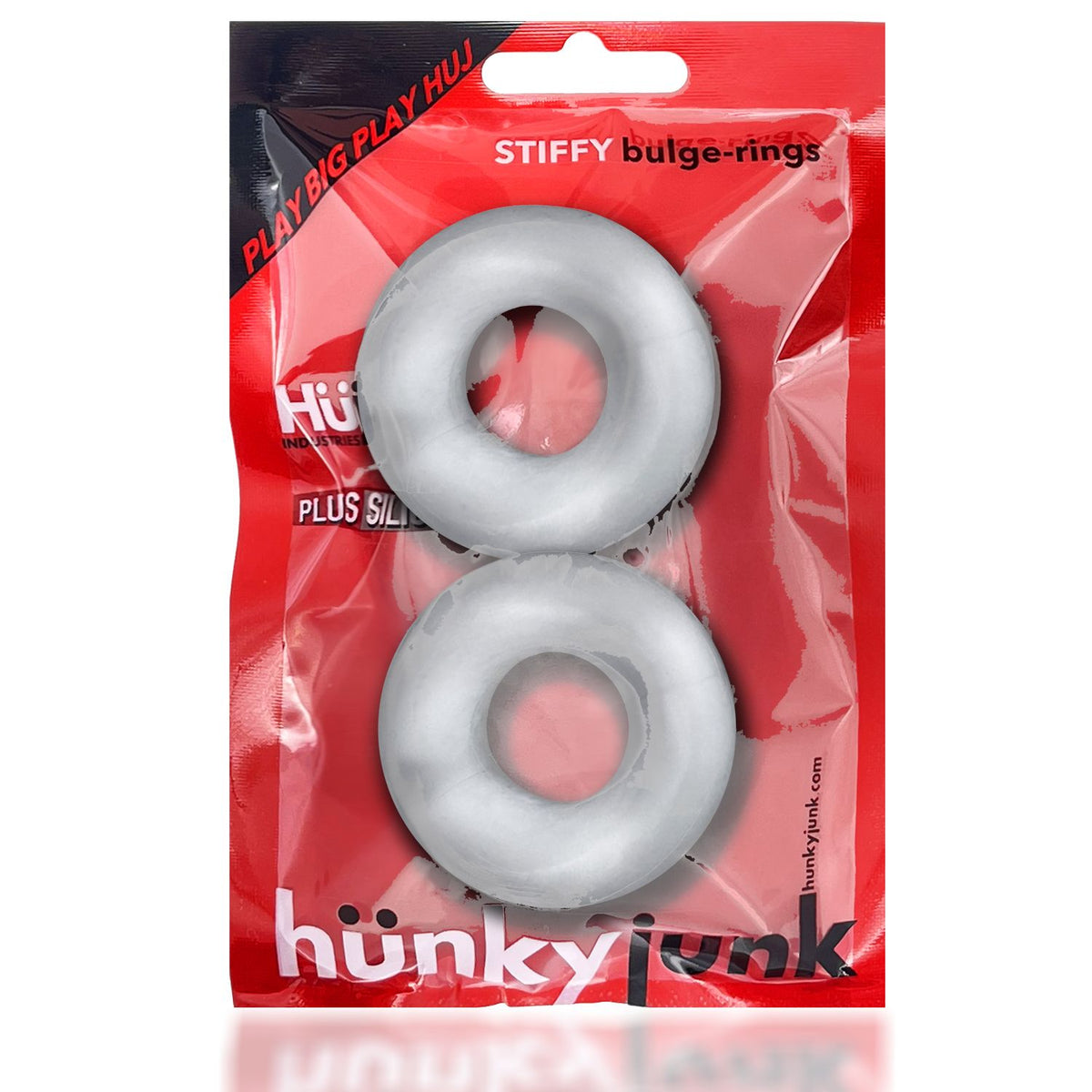 Stiffy 2-pack C-rings Ice Clear Ice