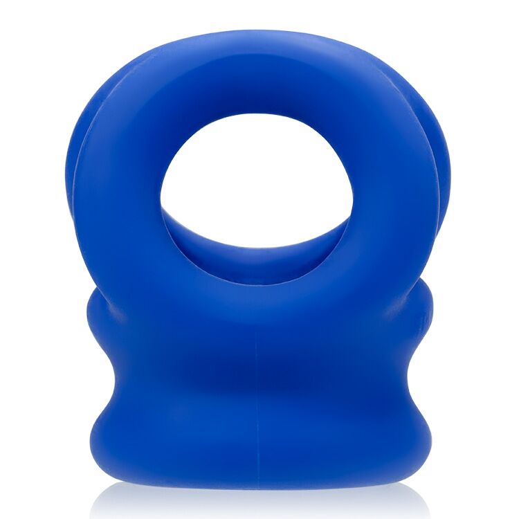 Tri Squeeze Cocksling Ball Stretcher Oxballs Silicone Tpr Blend Ice