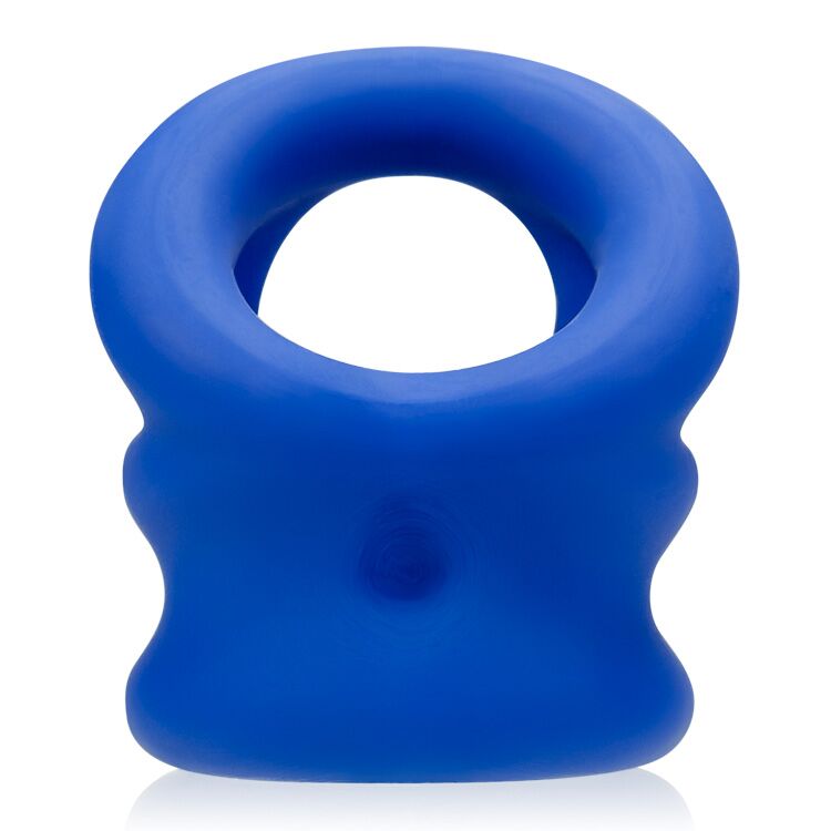 Tri Squeeze Cocksling Ball Stretcher Oxballs Silicone Tpr Blend Ice