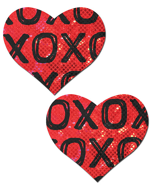 Pastease Shattered Glass Disco Ball W/ Xo Heart Red