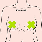 Pastease Plus X Glow In The Dark Neon Yellow Default Title