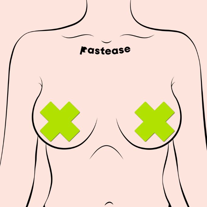 Pastease Plus X Glow In The Dark Neon Yellow Default Title
