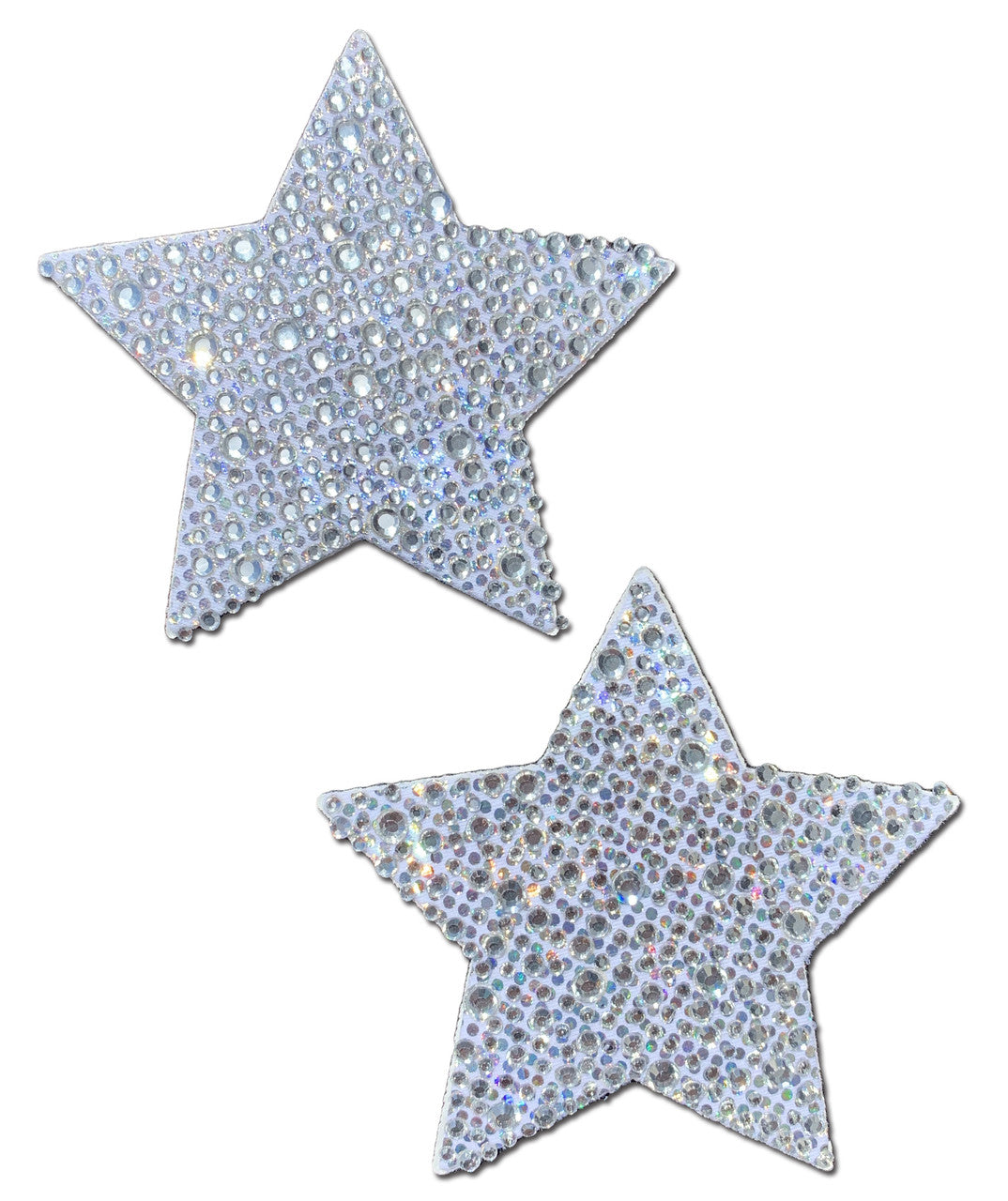 Pastease Crystal Stars Silver