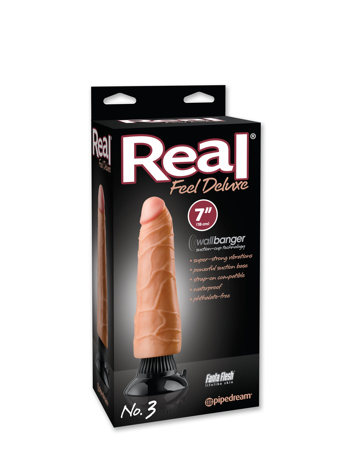 Real Feel Deluxe #3 7in Flesh