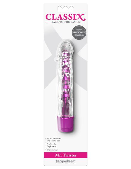Classix Mr Twister Metallic Vibe W Tpe Sleeve Pink