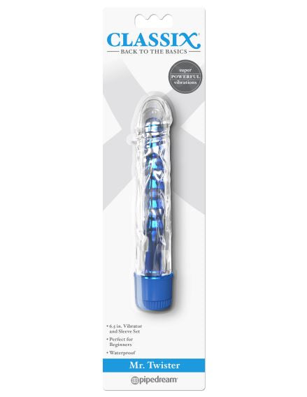 Classix Mr Twister Metallic Vibe W Tpe Sleeve Blue