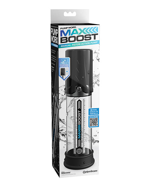 Pump Worx Max Boost Clear Black