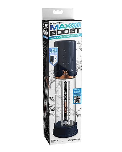 Pump Worx Max Boost Clear Blue