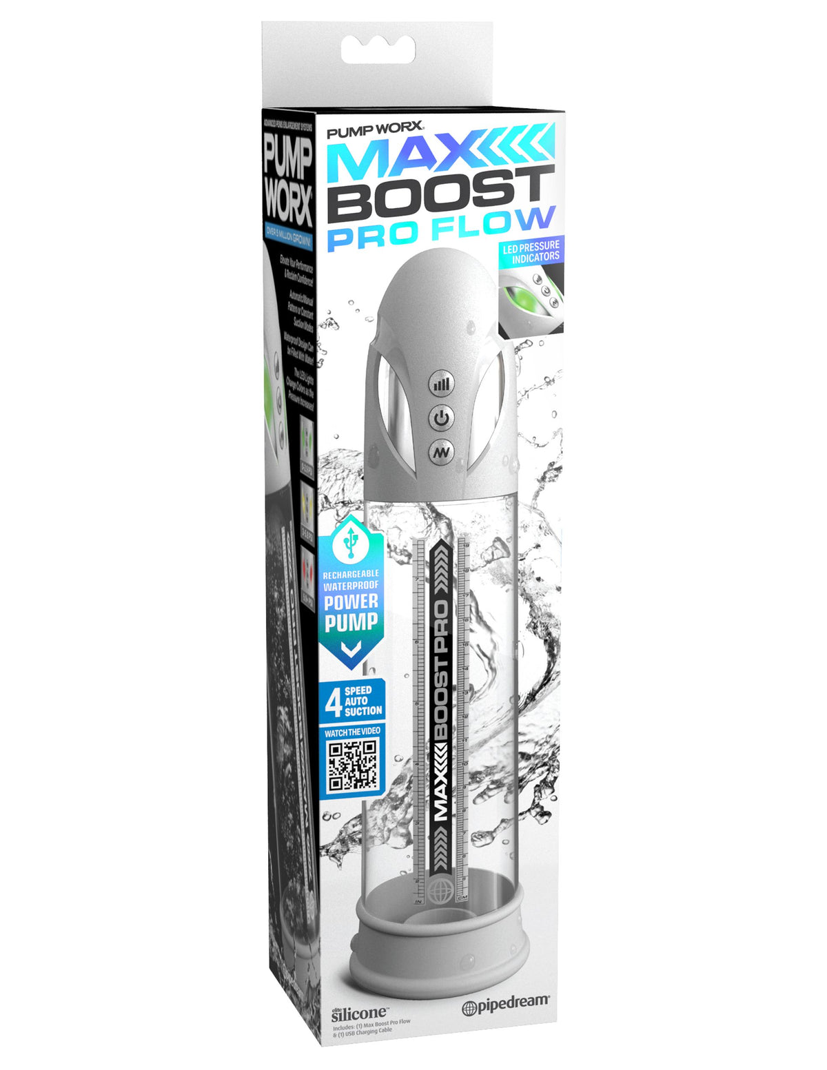 Max Boost Pro Flow White clear