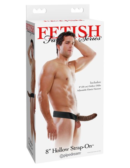 Fetish Fantasy 8in Hollow Strap On