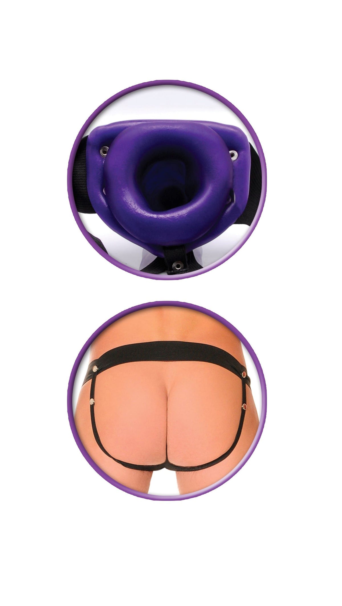 Fetish Fantasy Hollow Strap On For Him Or Her Vibratin Default Title