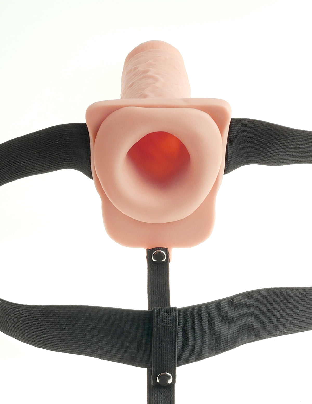 Fetish Fantasy In Hollow Rechargeable Strap-on W/ Balls