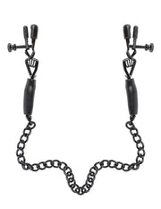 Fetish Fantasy Adjustable Nipple Chain Clamps Default Title
