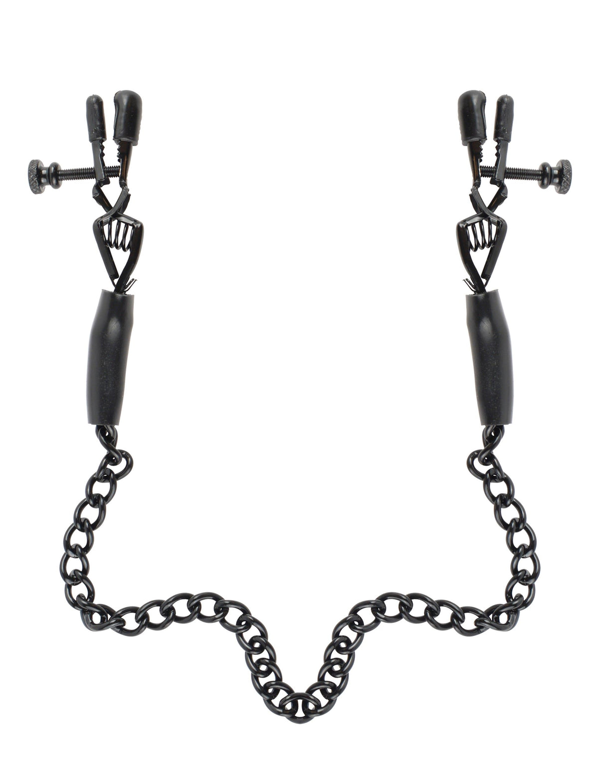 Fetish Fantasy Adjustable Nipple Chain Clamps Default Title
