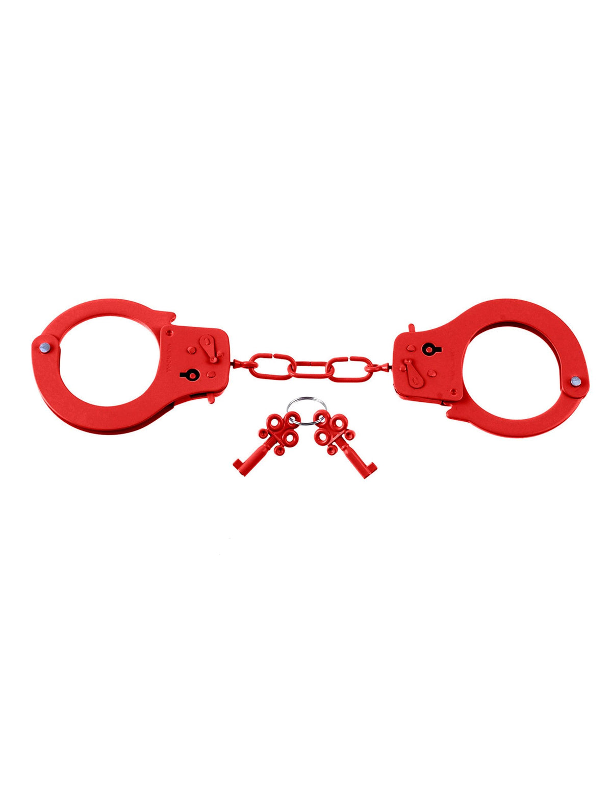 Fetish Fantasy Designer Metal Handcuffs Red