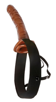 Fetish Fantasy 10in Chocolate Dream Hollow Strap On Default Title