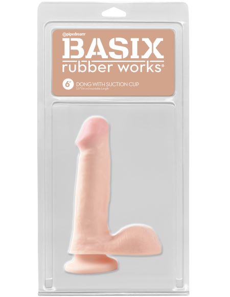 Basix Rubber Works Dong W/suction Cup