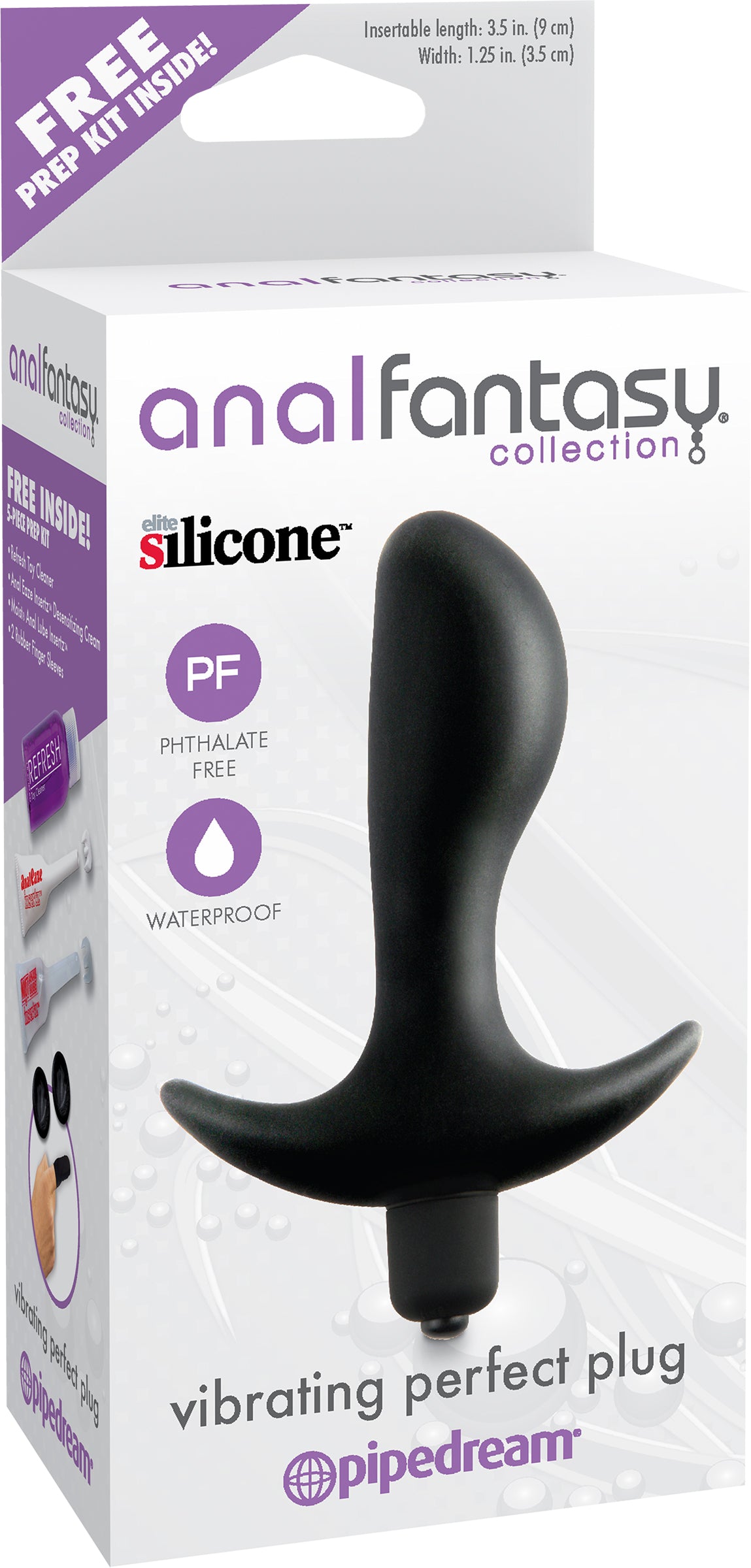 Anal Fantasy Vibrating Perfect Plug Default Title