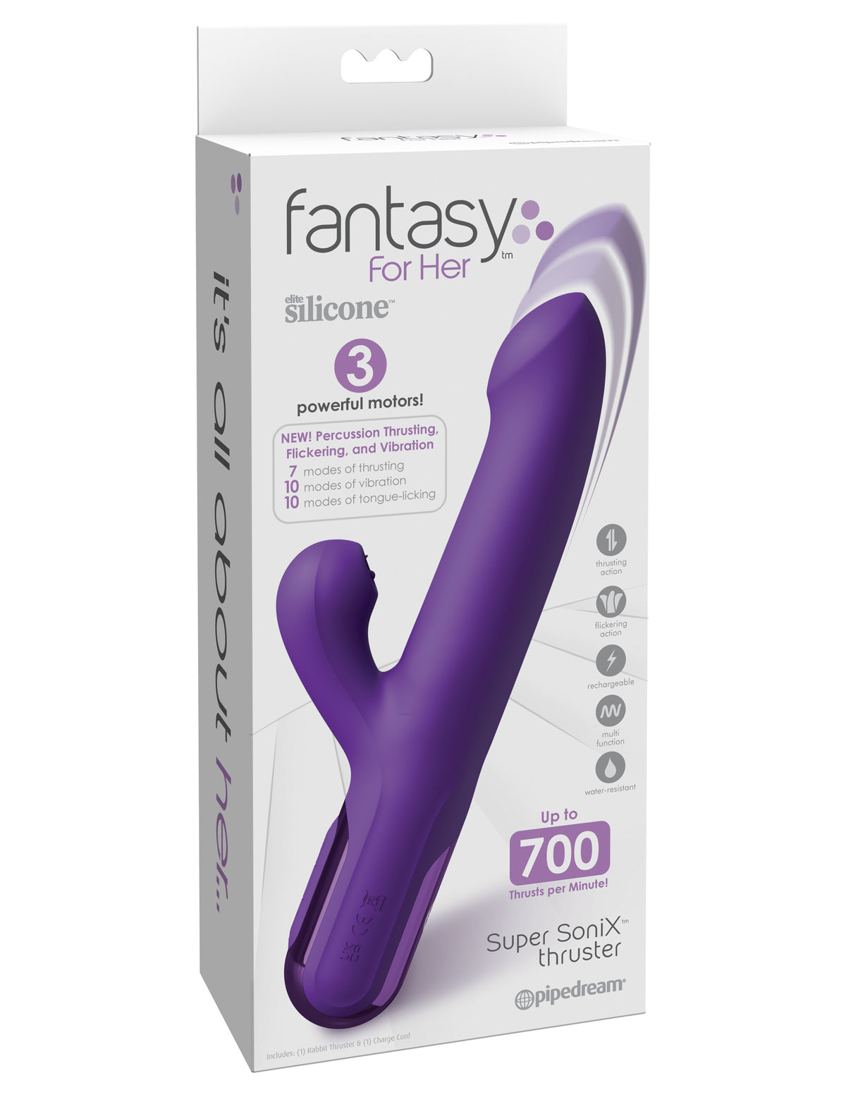 Fantasy For Her Super Sonix Thruster - Purple Default Title