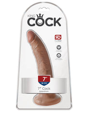 King Cock 7 In Cock Tan Default Title