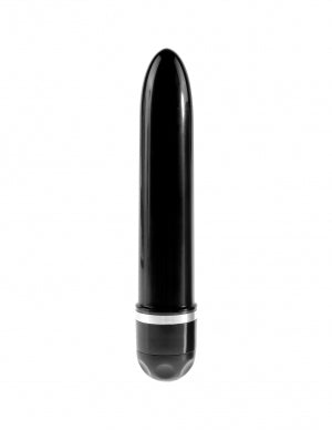 King Cock 6" Vibrating Stiffy Beige