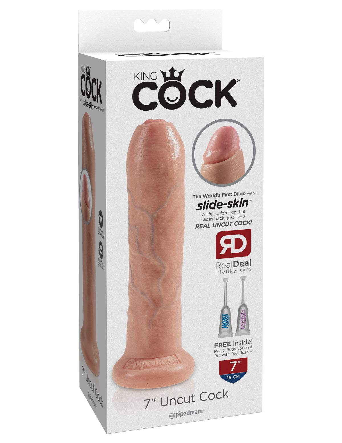 King Cock 7 In Uncut Light Default Title