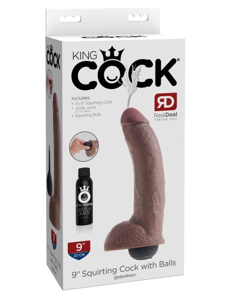 King Cock 9" Squirting