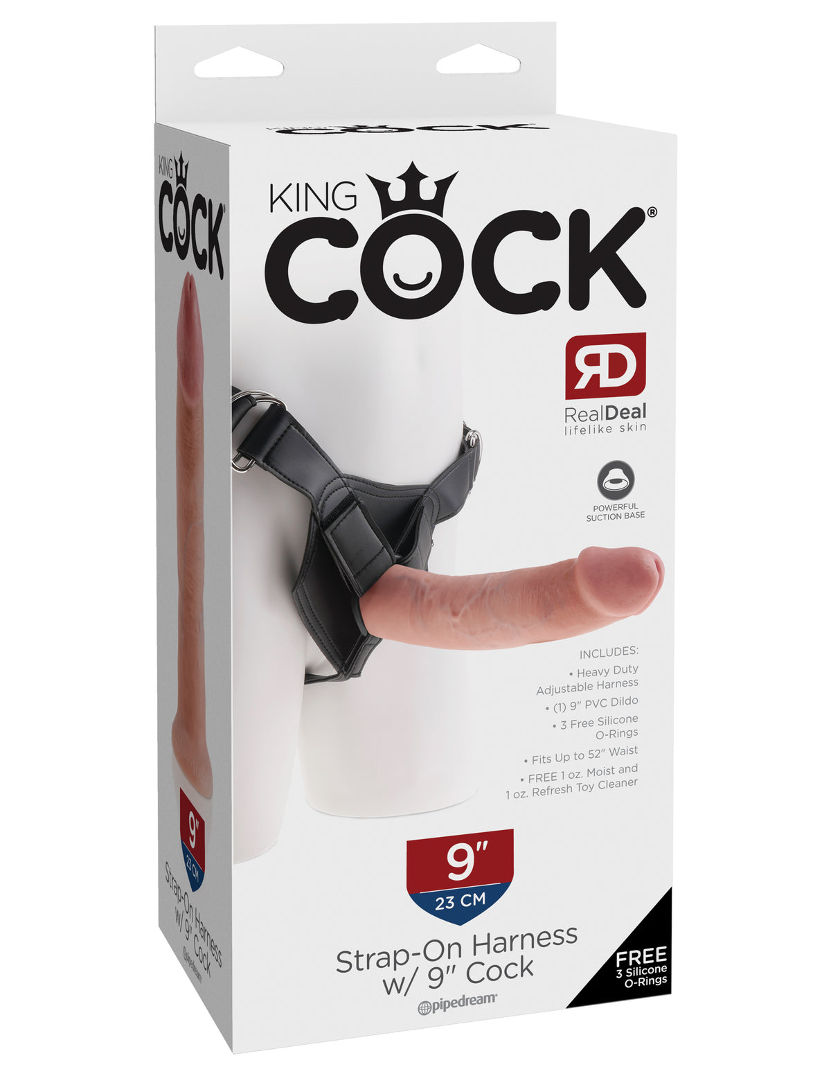 King Cock Strap On Harness Cock Flesh
