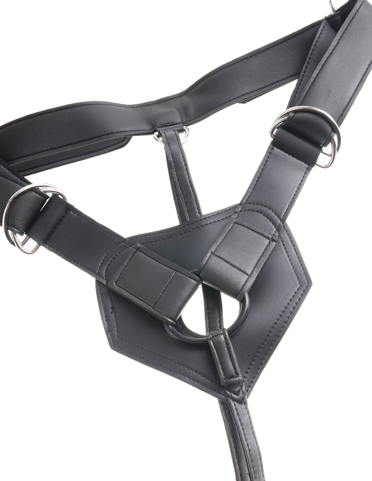 King Cock Strap On Harness Cock