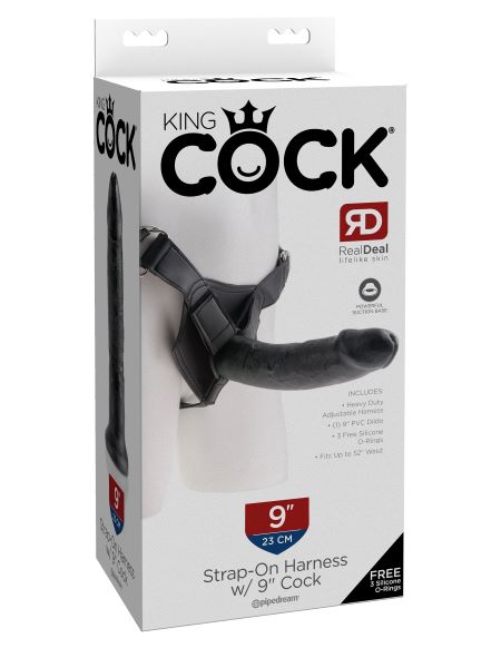 King Cock Strap On Harness Cock