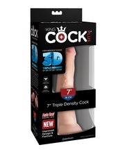 King Cock Plus 7 In Triple Density Cock Light