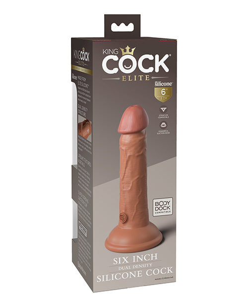King Cock Elite 6 In Dual Density
