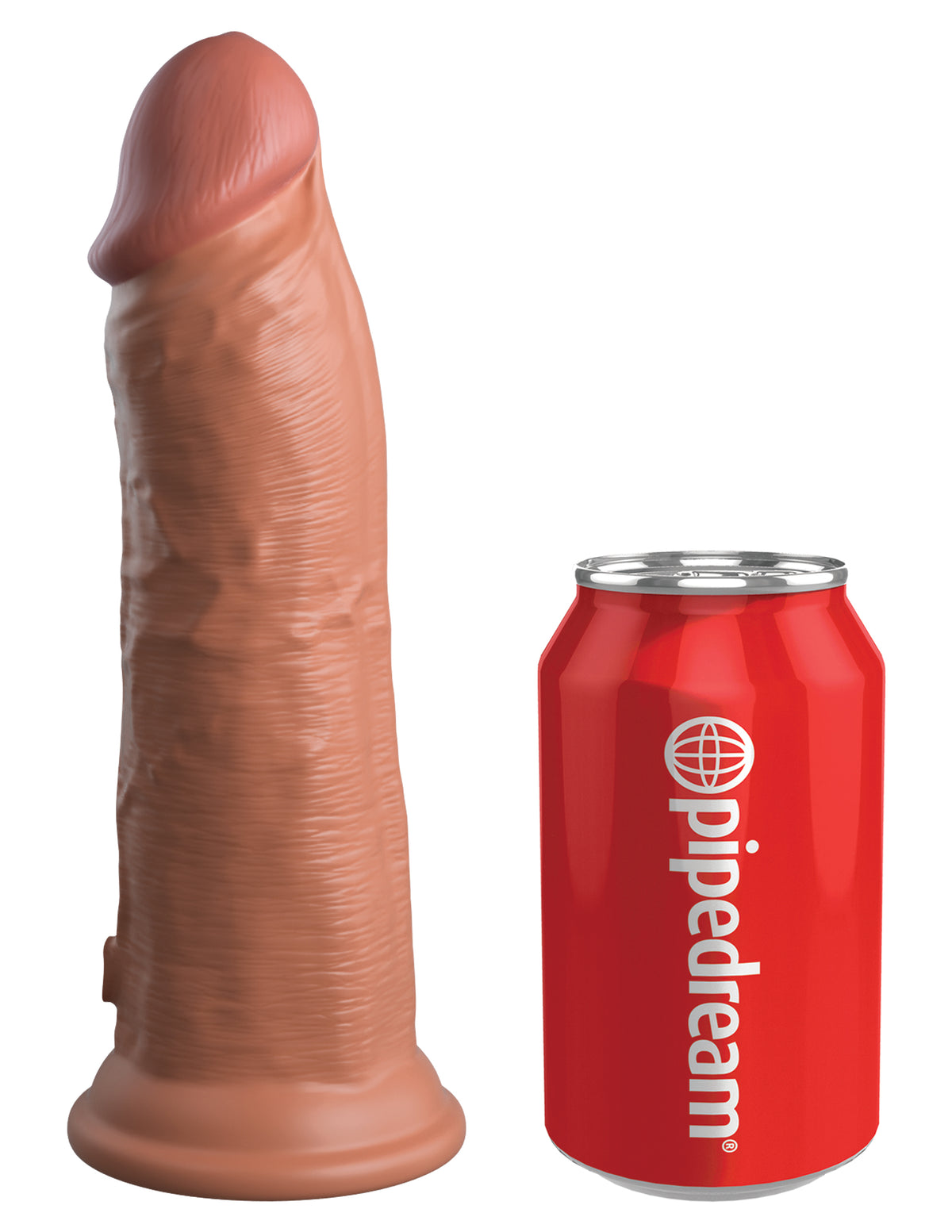 King Cock Elite 8 In Vibrating Dual Density