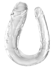 King Cock 18 In Double Dildo Clear Default Title