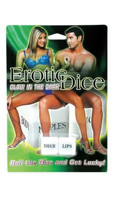 Glow In The Dark Erotic Dice-(each) Default Title