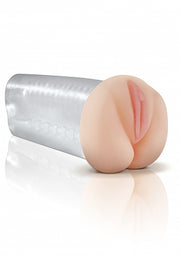 Pdx Extreme Deluxe See Thru Stroker Clear/pink Default Title