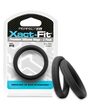 Perfect Fit Xact-fit #16 2 Pk Black Default Title