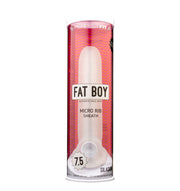 Perfect Fit Fat Boy Micro Ribbed Sheath Clear 5.5 inch