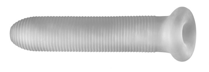 Perfect Fit Fat Boy Micro Ribbed Sheath Clear